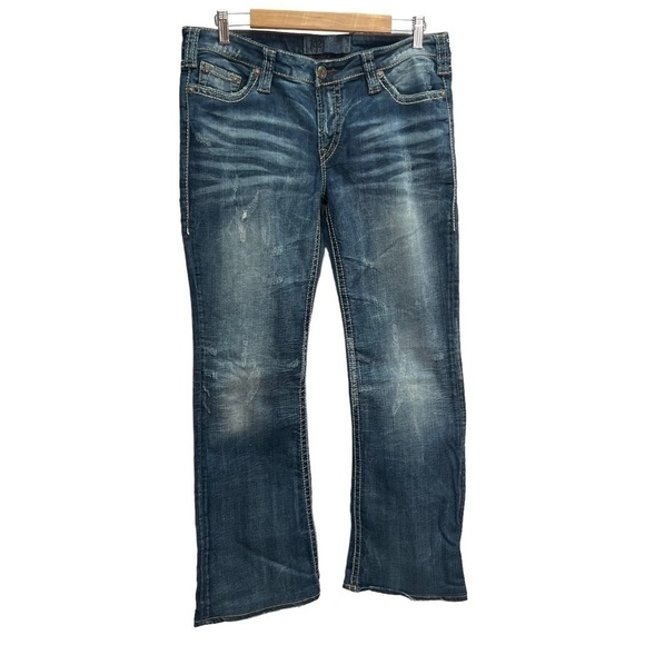 𝅺1921 Western Glove Works Bootcut Mid Rise Jeans Size 31 - Picture 2 of 7